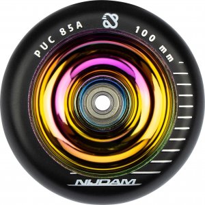 Nijdam Kółka do hulajnogi wyczynowej 100mm Neo Chrome NIJDAM x2 uni 1