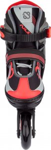 Rolki Nijdam Łyżworolki regulowane Red Raider NIJDAM 2w1 37-40 4