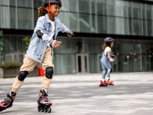 Rolki Nijdam Łyżworolki regulowane Red Raider NIJDAM 2w1 37-40 9