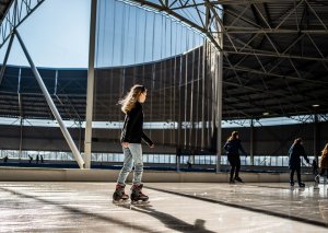 Rolki Nijdam Łyżworolki regulowane Red Raider NIJDAM 2w1 37-40 10