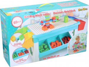 Eddy Toys Stolik do budowania z klocków + klocki EDDY TOYS uni 1