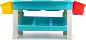 Eddy Toys Stolik do budowania z klocków + klocki EDDY TOYS uni 2