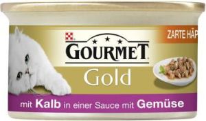 Nestle GOURMET GOLD 85g org.sos CIELĘ WARZYWA 1