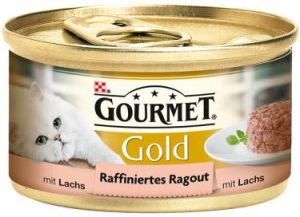Nestle GOURMET GOLD 85g org.RAGOUT ŁOSOŚ 1