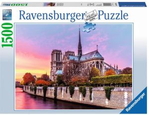 Ravensburger 1500el Malownicze Notre Dame (587338) 1