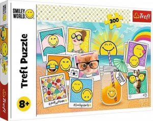 Trefl Puzzle 300 Smiley na wakacjach TREFL 1