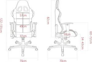 Fotel DXRacer Formula czarny (OH/FH11/N) 9