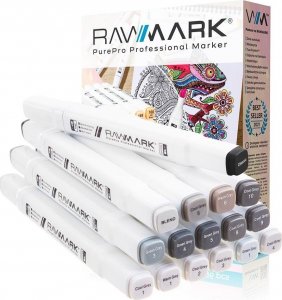 rawmark Pro markery alkoholowe purePRO 16 Grey Tones 1