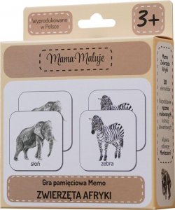 Mama Maluje Memo Zwierzęta Afryki 1