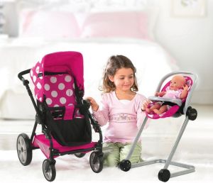 Hauck Wózek+krzesełko dla lalek Icoo Rośnij ze mną (586208) 3