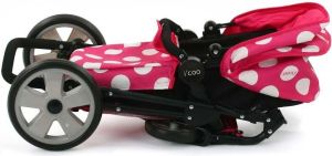 Hauck Wózek+krzesełko dla lalek Icoo Rośnij ze mną (586208) 6