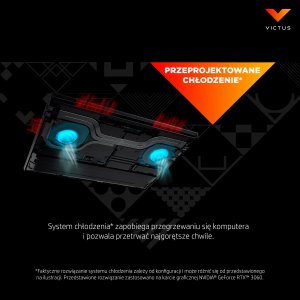 Laptop HP Victus 16-e0212nw Ryzen 7 5800H / 16 GB / 1 TB / W11 / RTX 3060 / 144 Hz (4P4C4EA) 17