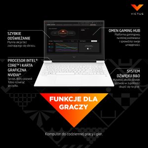 Laptop HP Victus 16-d0243nw Core i5-11400H / 16 GB / 512 GB / W11 / RTX 3050 Ti / 144 Hz (595S3EA) 23