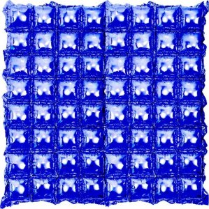 Inspiruj Ściana balonowa foliowa metaliczna kurtyna tło do fotobudki na Instagram balony na imprezę niebieski 1
