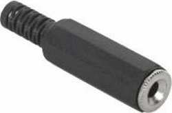 GNIAZDO MINI JACK 3,5MM NA KABEL STEREO PLASTIKOWE 1