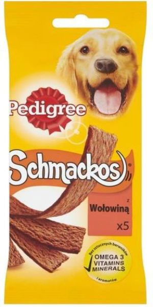 Pedigree PEDIGREE SCHMACKOS 43g WOŁOWINA 1