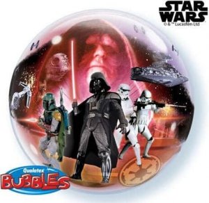 Qulatex Balon foliowy Star Wars Darth Vader Sith bubbles 1