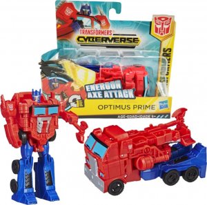 Figurka Transformers HASBRO TRANSFORMERS CYBERVERSE ENERGON AXE ATTACK OPTIMUS PRIME E3645 1