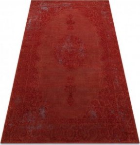 Dywany Łuszczów Dywan wełniany JADE 45001/300 Ornament czerwony / szary OSTA, 200x300 cm 1
