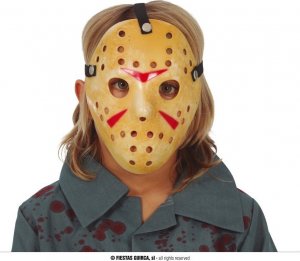 Guirca Straszna maska dla dzieci hokeisty na Halloween 1