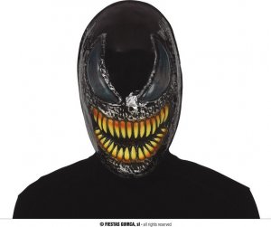 Guirca Maska strój Venom upiora predatora czarna z filmu 1
