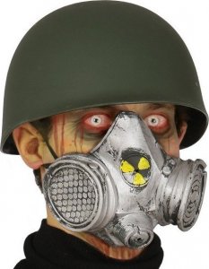 Guirca Maska gazowa przeciwpyłowa Radioaktywna Zombie 1