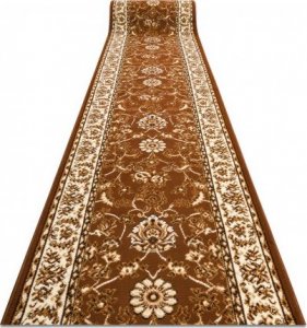 Dywany Łuszczów CHODNIK BCF MORAD Klasyk klasyczny brązowy 90 cm, 90x200 cm 1