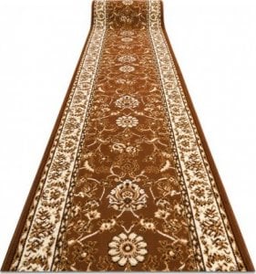 Dywany Łuszczów CHODNIK BCF MORAD Klasyk klasyczny brązowy 90 cm, 90x100 cm 1