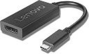 Adapter USB Lenovo USB-C - DisplayPort Czarny  (4X90L66916) 1