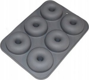 FORMA SILIKONOWA DO MUFFINEK FOREMKA NA OPONKI BABECZKI DONUTY 27CM 1