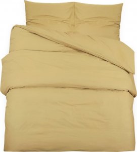 vidaXL vidaXL Zestaw pościeli, kolor taupe, 135x200 cm, bawełna 2