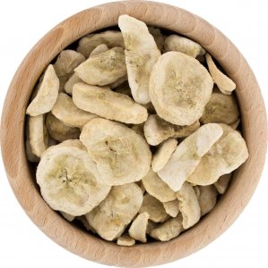 BRAT.PL LIOFILIZOWANE suszone Owoce BANANY 50g plastry PRODUKT NATURALNY 2