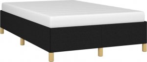 vidaXL vidaXL Rama łóżka, czarna, 120x200 cm, obita tkaniną 3