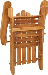 vidaXL vidaXL Krzesła ogrodowe Adirondack, 2 szt., drewno akacjowe 7