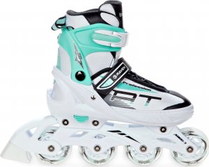 Rolki RAVEN Profession rekreacyjne regulowane turkusowe r. 31-35 3