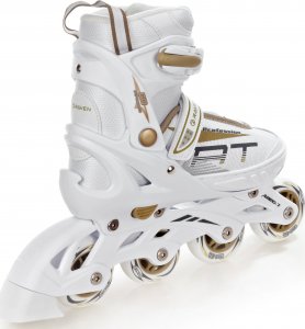 Rolki RAVEN Rolki Łyżwy 4w1 RAVEN Profession White/Gold 38-42 4