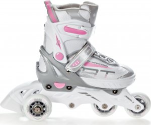 Rolki RAVEN Profession rekreacyjne regulowane różowe r. 31-35 6