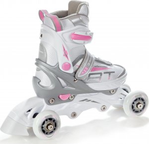 Rolki RAVEN Profession rekreacyjne regulowane różowe r. 31-35 10