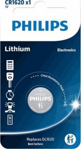 Philips BATERIA LITOWA PHILIPS CR1620 3V DL1620 DO PILOTA 1