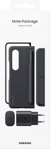 Samsung Samsung Galaxy Z Fold 4 Note zestaw do Galaxy Z Fold 4 etui z miejscem na rysik + S-Pen + składana podstawka + ładowarka sieciowa (EP-TA800N) 1