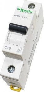 Schneider Wył.nadprądowy 1p C10A K60N schneider A9K02110 2