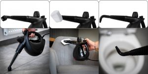 Parownica Maltec Myjka Parowa Czyścik Parowy Parownica HDS3350W 12