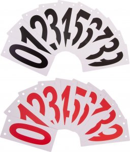 Enero Numerator tablica wyników 54,5x29,5x20,5 cm 7
