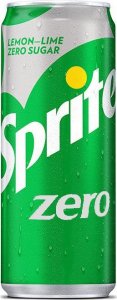 Sprite Sprite Zero 330ml BEZ CUKRU Lemon Lime 1