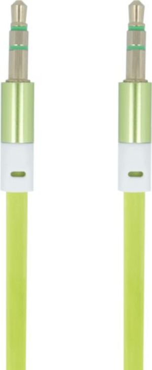 Kabel Forever Jack 3.5mm - Jack 3.5mm 1m zielony (T_0014807) 1