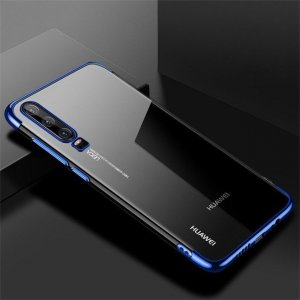 Clear  Clear Color case żelowy pokrowiec etui z metaliczną ramką Huawei P Smart Pro / Huawei 2