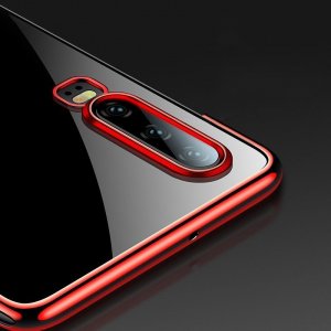 Clear  Clear Color case żelowy pokrowiec etui z metaliczną ramką Huawei P Smart Pro / Huawei 3