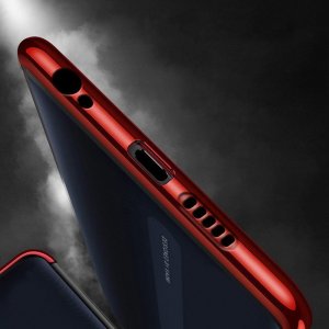 Clear  Clear Color case żelowy pokrowiec etui z metaliczną ramką Xiaomi Redmi 8A niebieski 7