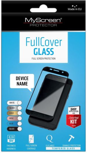MyScreen Protector FullCover Szkło Huawei P8 Lite Czarny (PROGLAFULCHUP8L7C) 1