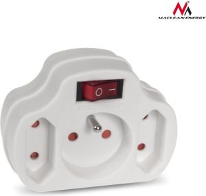 Maclean Gniazdko prądowe potrójne z wyłącznikiem Energy (MCE142) 3